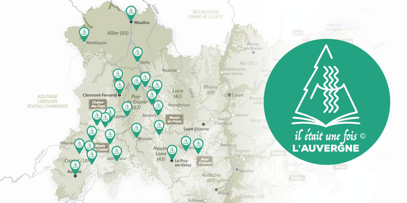distribution régionale de la marque Il était une fois l'Auvergne ®